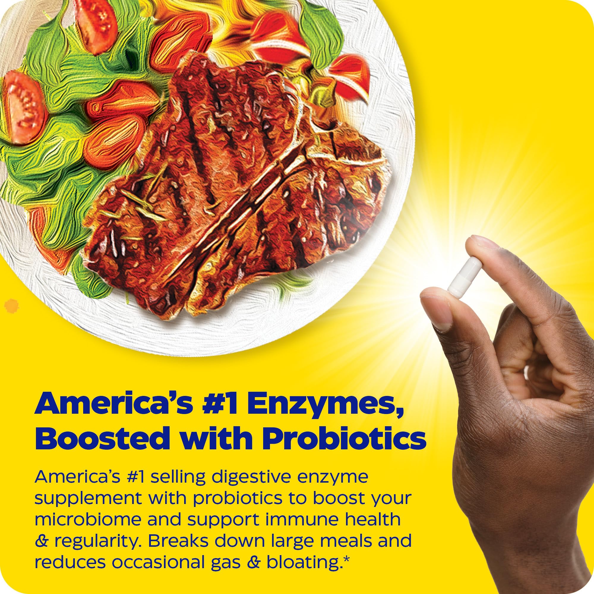 Enzymedica Digest Gold certifications tag highlighting non-GMO vegan and kosher status.