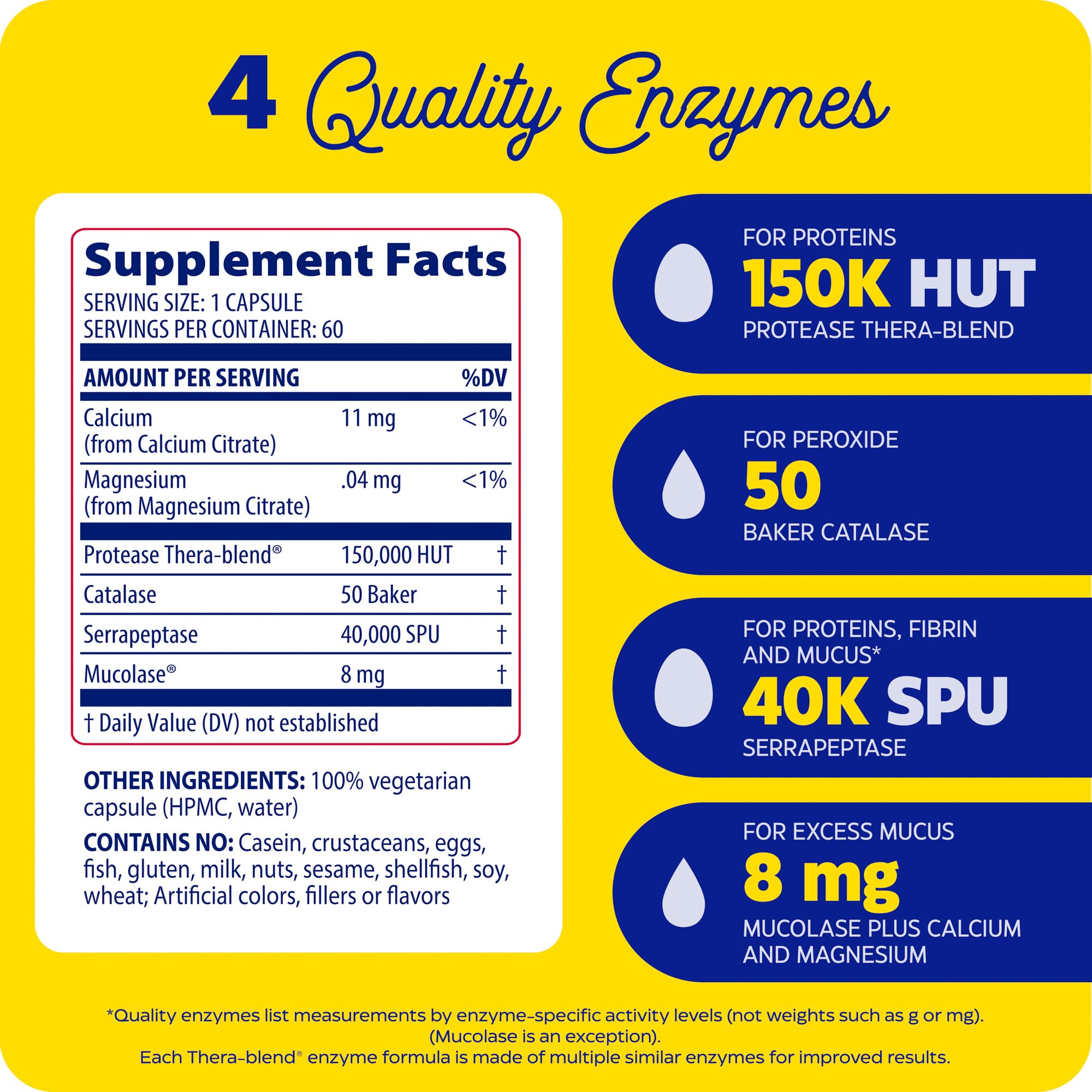 Close-up of Enzymedica Immune Defense capsules for convenient daily use