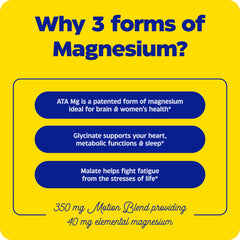 Illustration of magnesium malate benefits