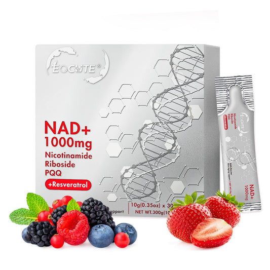 EOCUTE 1000mg NAD liquid Raspberry hero image
