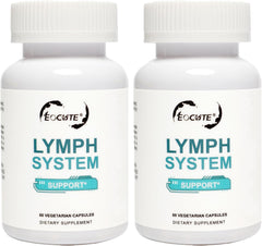 EOCUTE Lymph System Support Supplement bottle front view