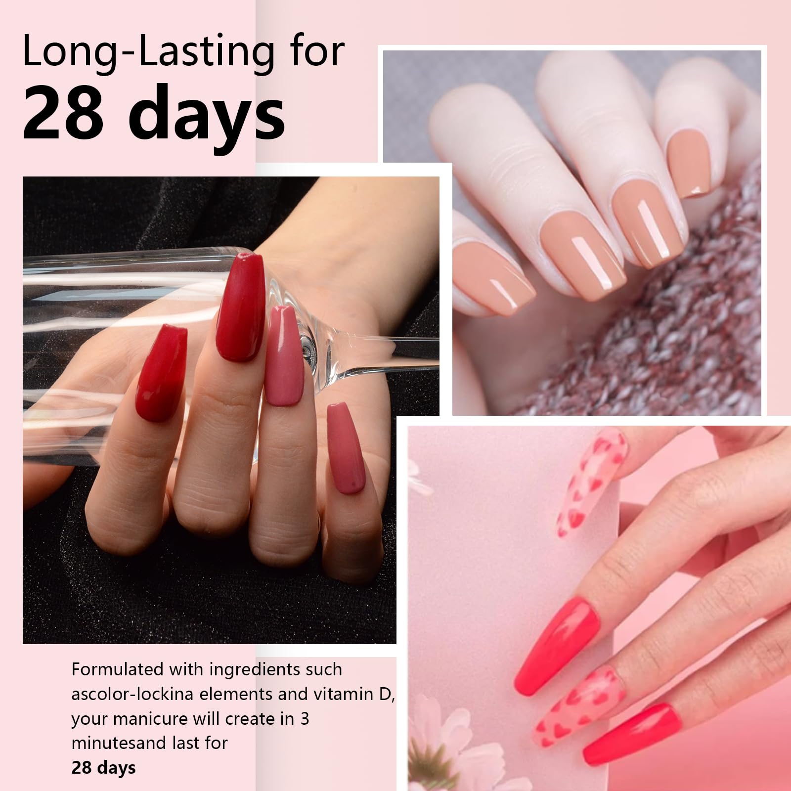 Beginner-friendly kit with essential tools for DIY nails.