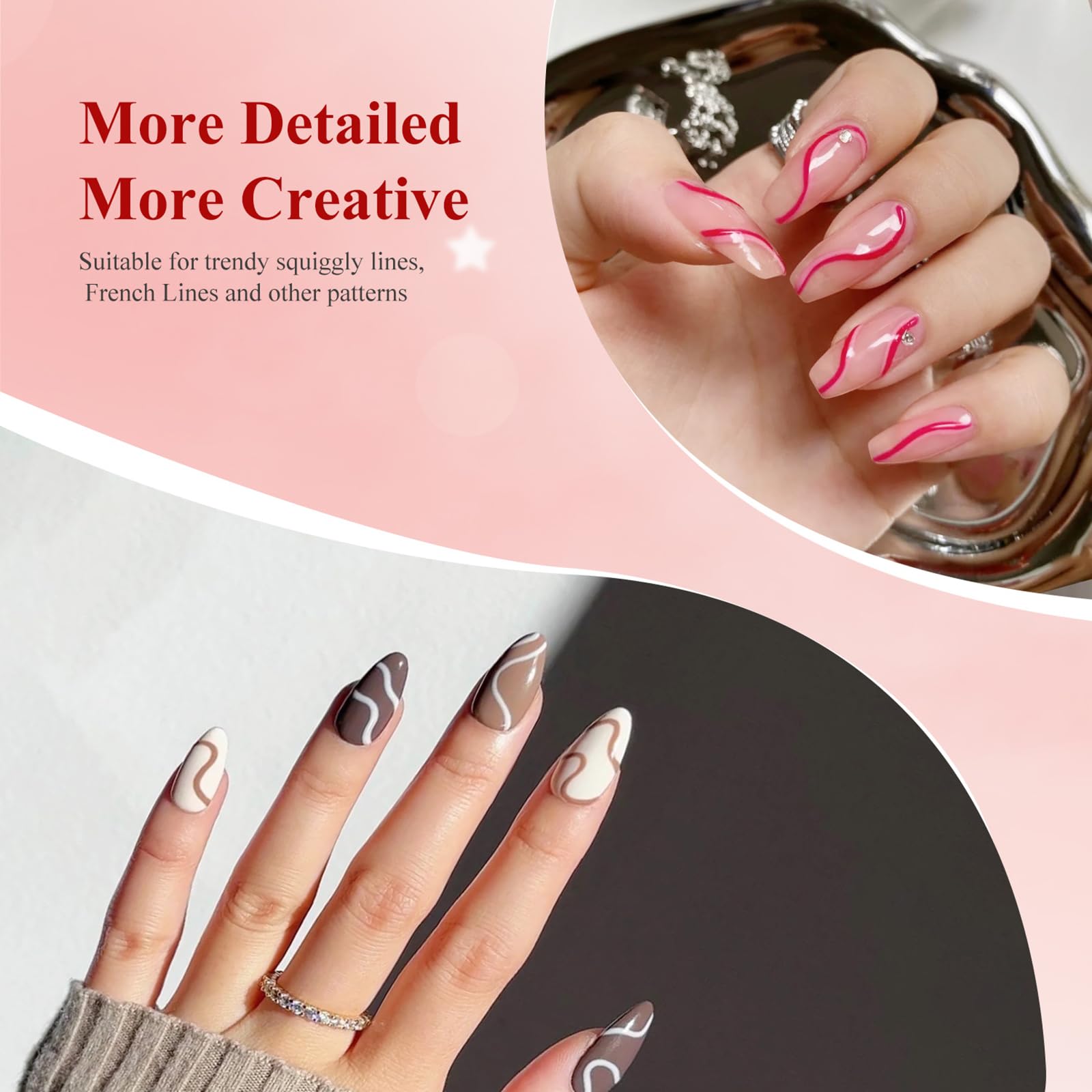 eodci collection kit nail art bottle compact beginner friendly colors