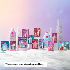 eos limited edition gift-ready lip balm display for gifting
