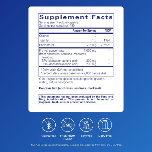 EPA/DHA Essentials label