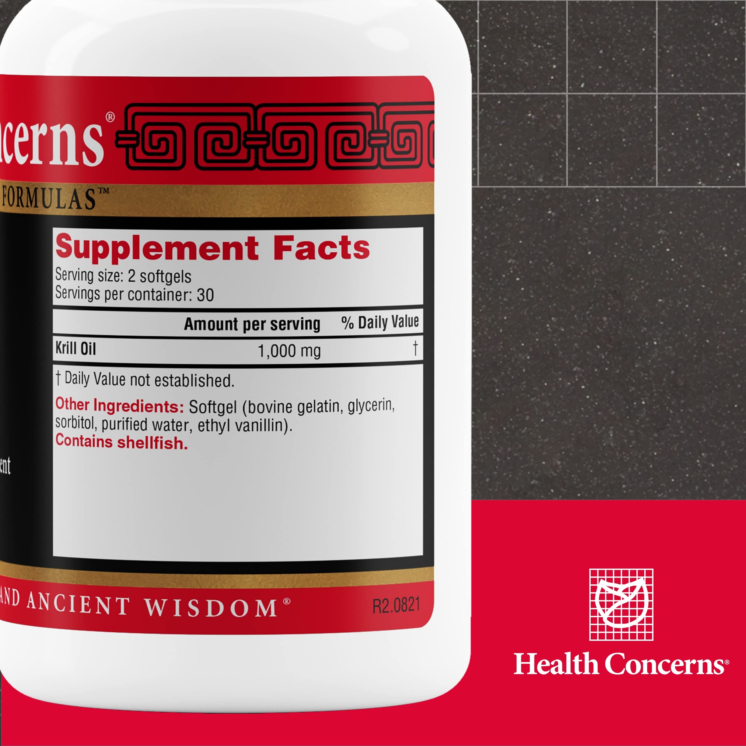 Cognitive function support and heart health with krill oil