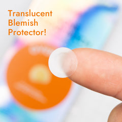 Epielle patch absorbs impurities to support blemish care.