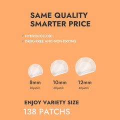 Epielle patch on skin image shows clear, skin-blending design.