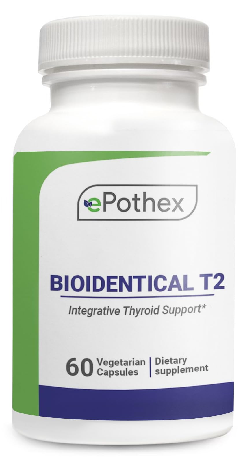 EPOTHEX Bioidentical T2 60-capsule bottle