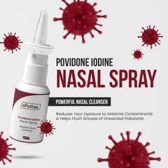 EPOTHEX nasal spray nozzle demonstrates precise delivery for quick relief during travel.