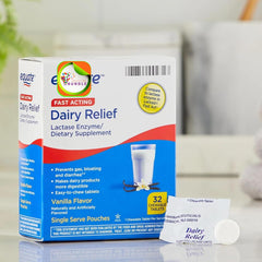 Enzyme drops for dairy relief from Equate lactase enzyme