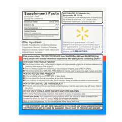 Enzyme tablets for vanilla dairy digestion support