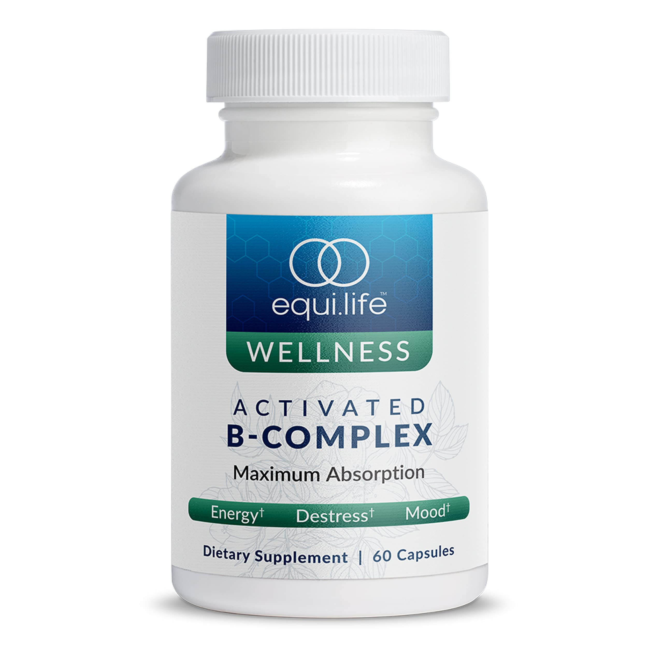 Equilife Activated B Complex bottle – 60 capsules