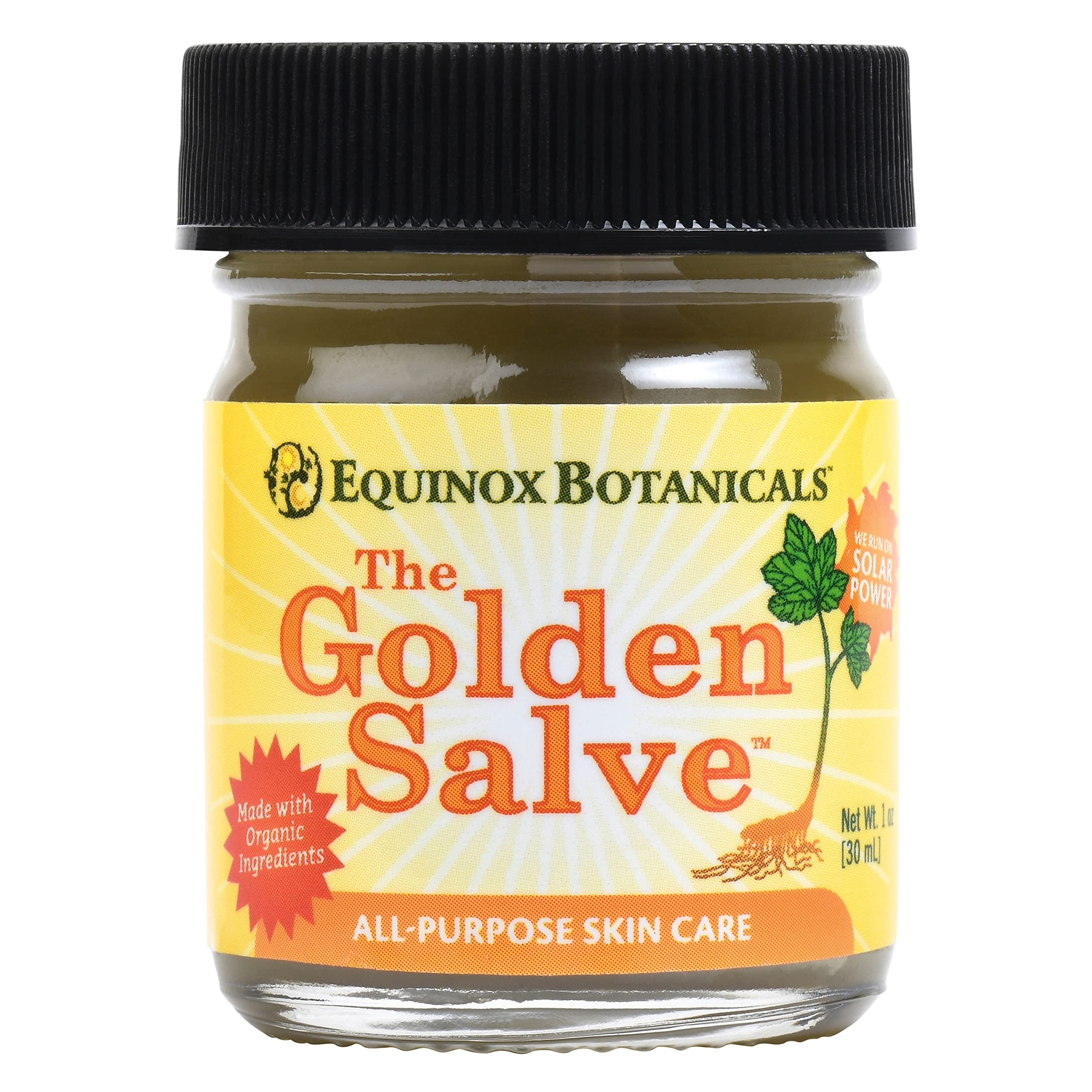 Equinox Botanicals Golden Salve with Propolis - 1 oz