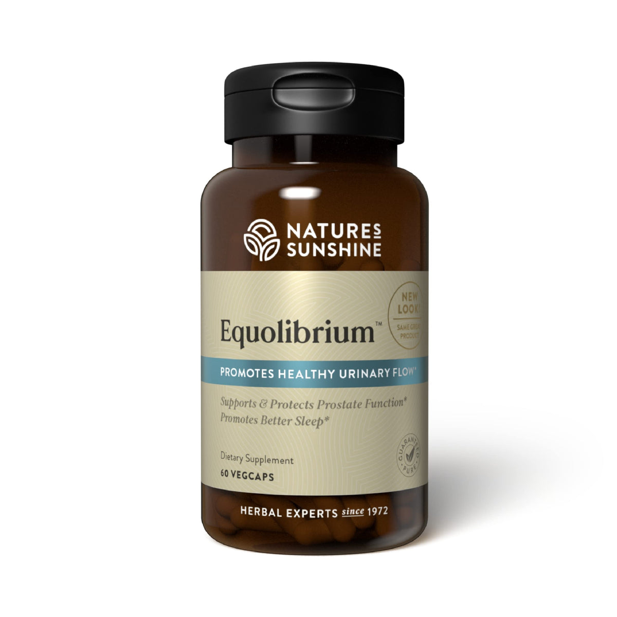 Nature's Sunshine Equolibrium bottle and capsules