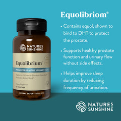 Equolibrium product packaging and bottle on white background