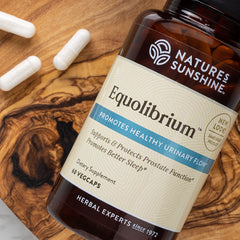 Close-up of Equolibrium capsules