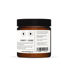 Close-up of Erbology Activated Charcoal Powder jar