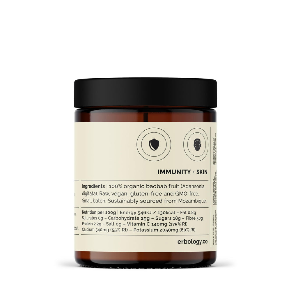 Serving idea: baobab powder in smoothie or bowl