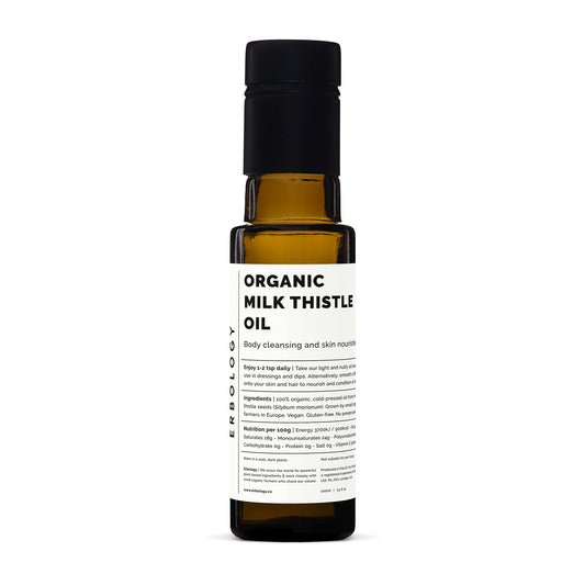 Erbology Organic Milk Thistle Oil 3.4 fl oz bottle