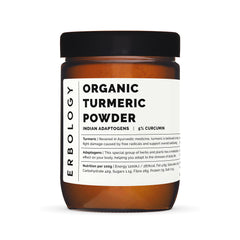 Close-up of Erbology Organic Turmeric Powder