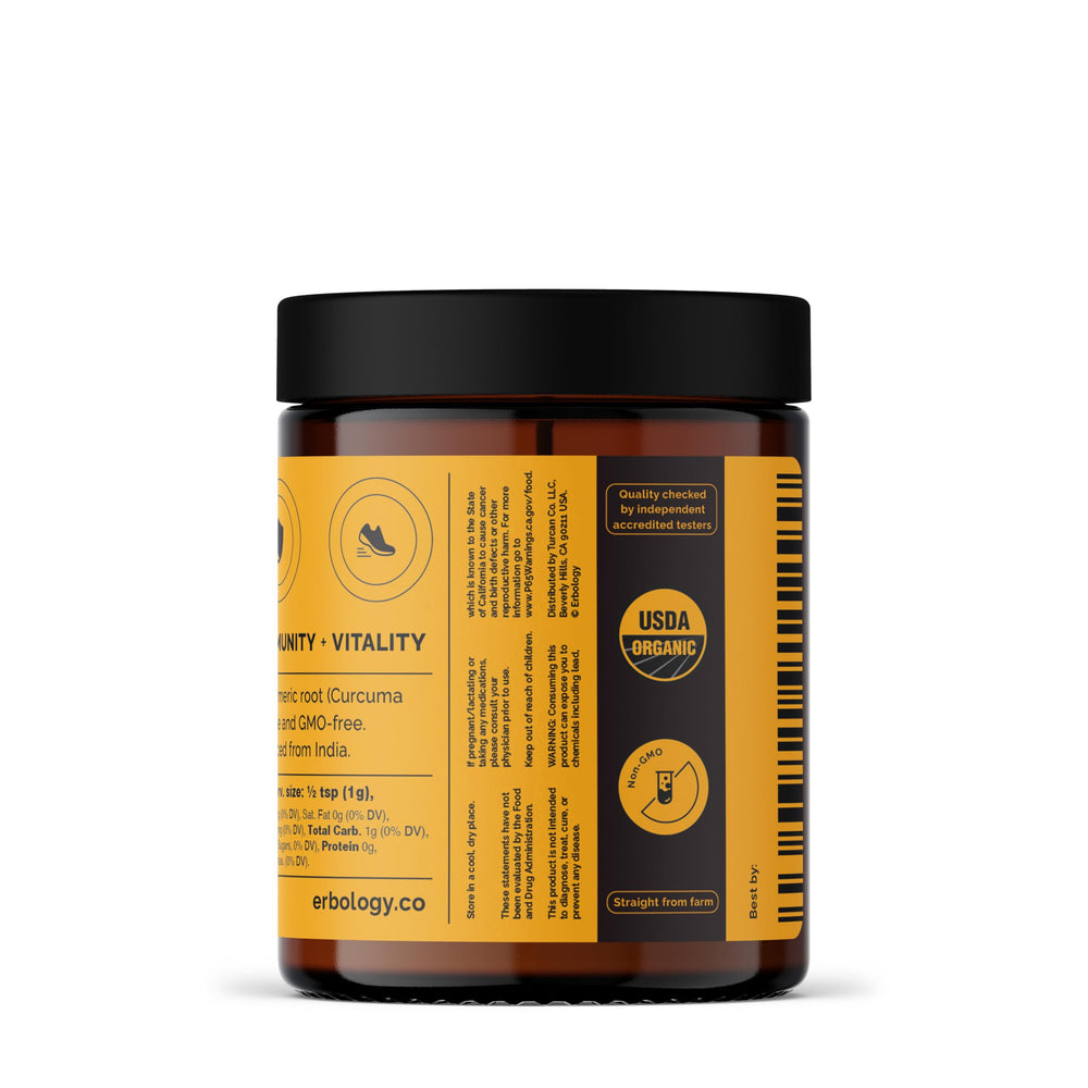 Small-batch processing of turmeric powder