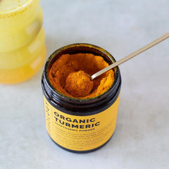 Turmeric powder in a bowl