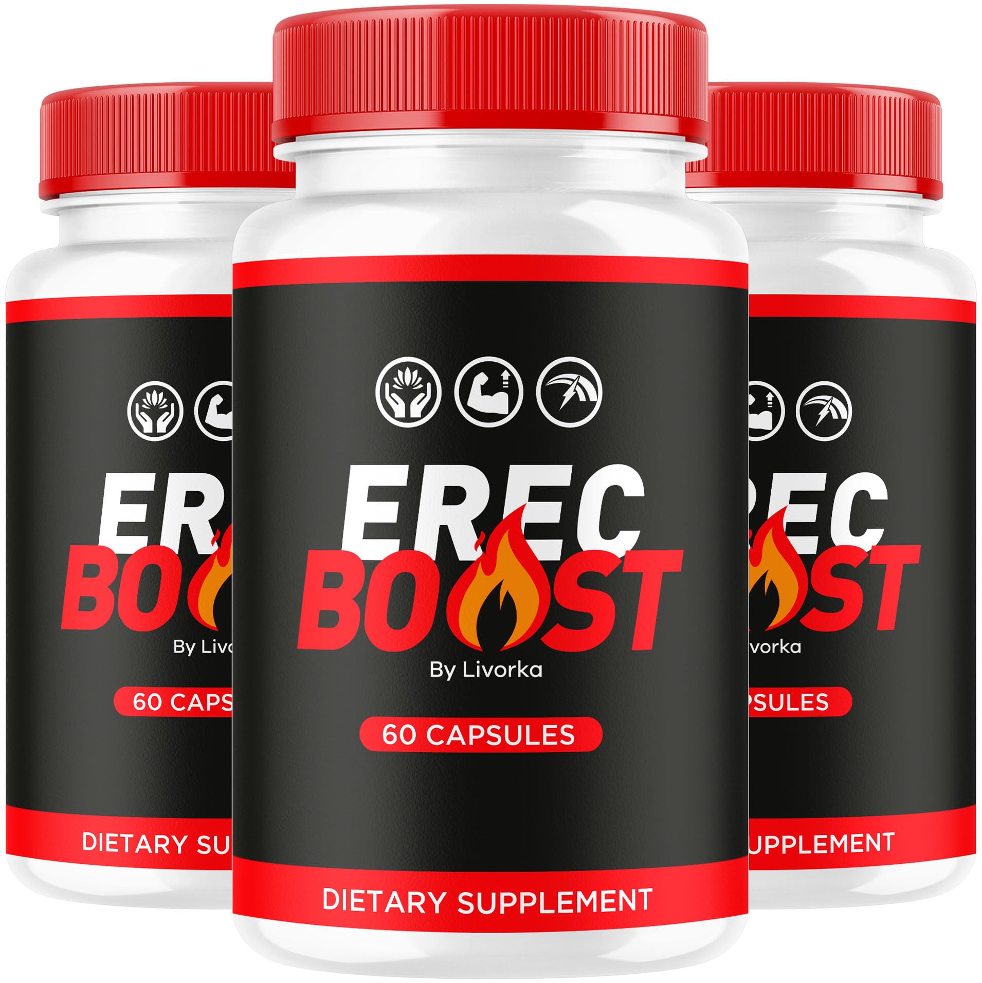 ErecBoost Capsules bottle front view