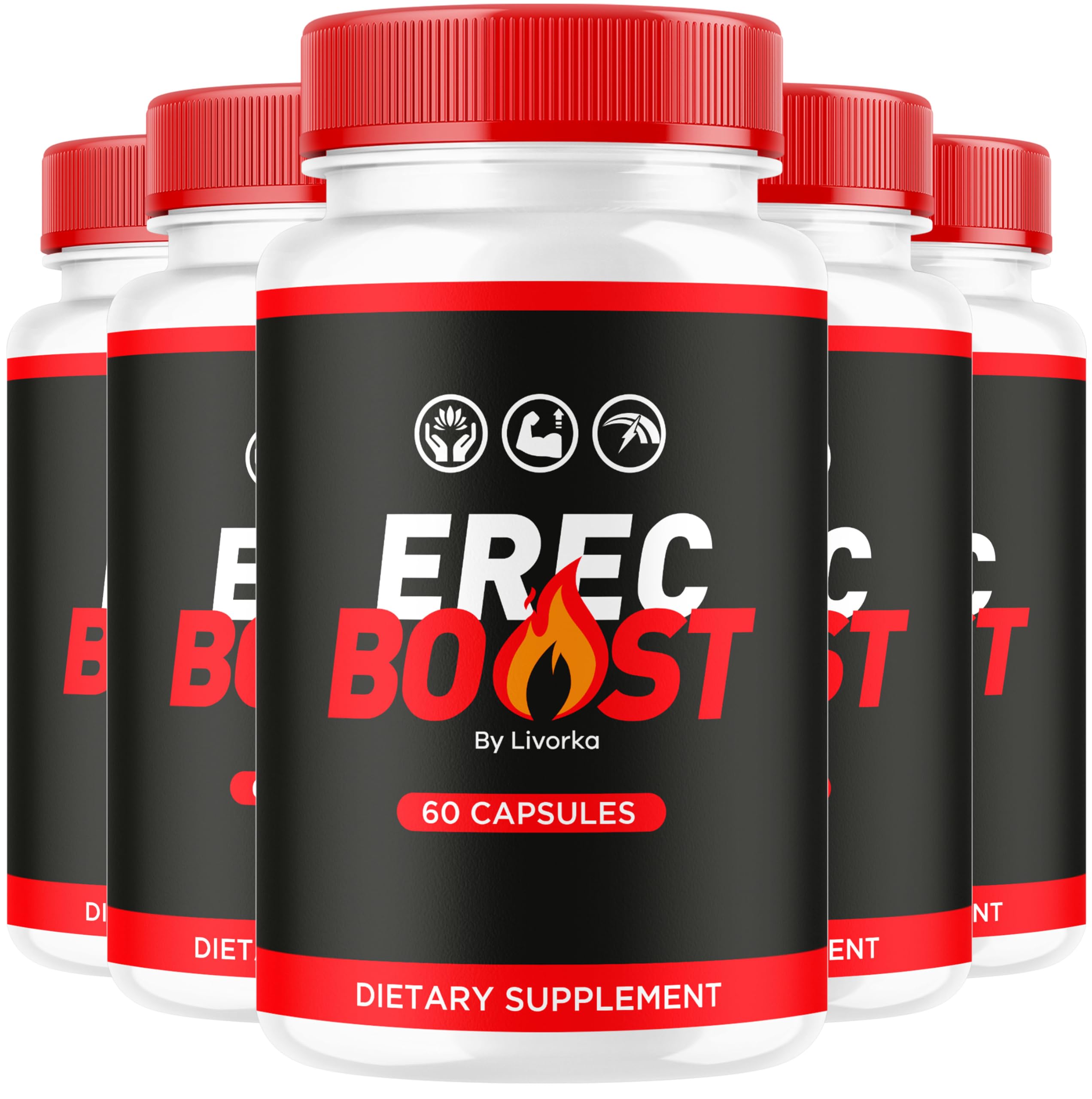 ErecBoost Capsules 5 Pack bottle
