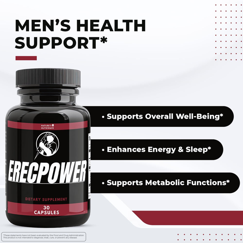 Close-up of Niacin, Zinc, L-Citrulline, L-Carnitine and herbal blend ingredients