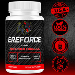 Illustration of all natural ingredients for Ereforce