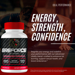 Ereforce capsules spilled from bottle