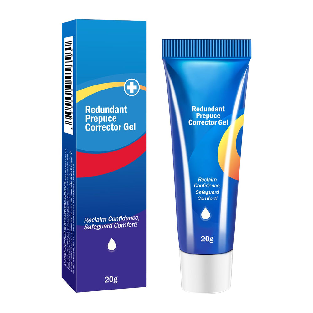 eroxox redundant prepuce corrector gel tube shows easy topical application for discreet use