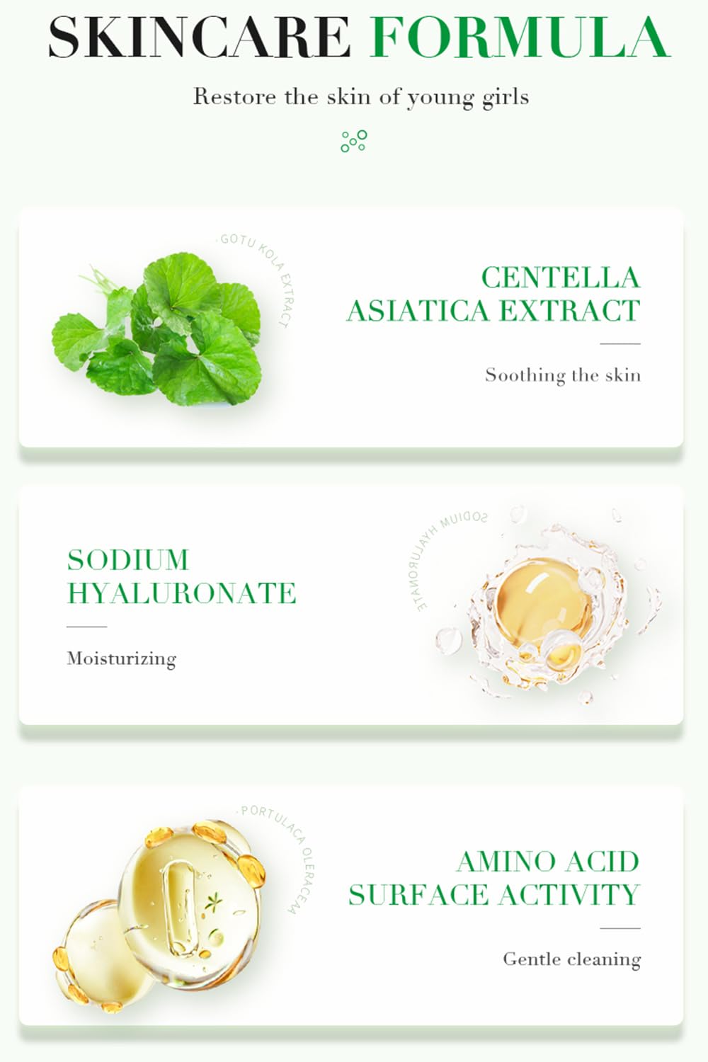 ERRECI Centella Asiatica Bubble Mask foam forming with active bubbles.