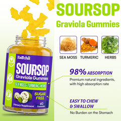 Lemon blackberry flavor Esffchit Soursop Gummies
