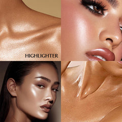 Eshioh Cheeks Glow Bronze Highlight creates a healthy-looking flush.
