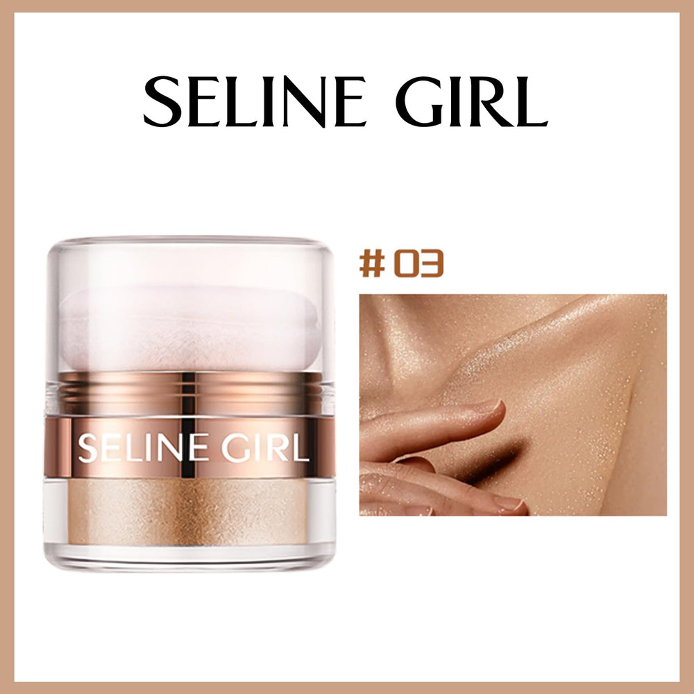 Eshioh Eyes Glitter Bronze Glow accents eyes with subtle sparkle.