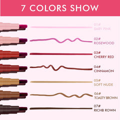 Eshioh soft nude lip tint swatch showing lightweight, hydrating feel.
