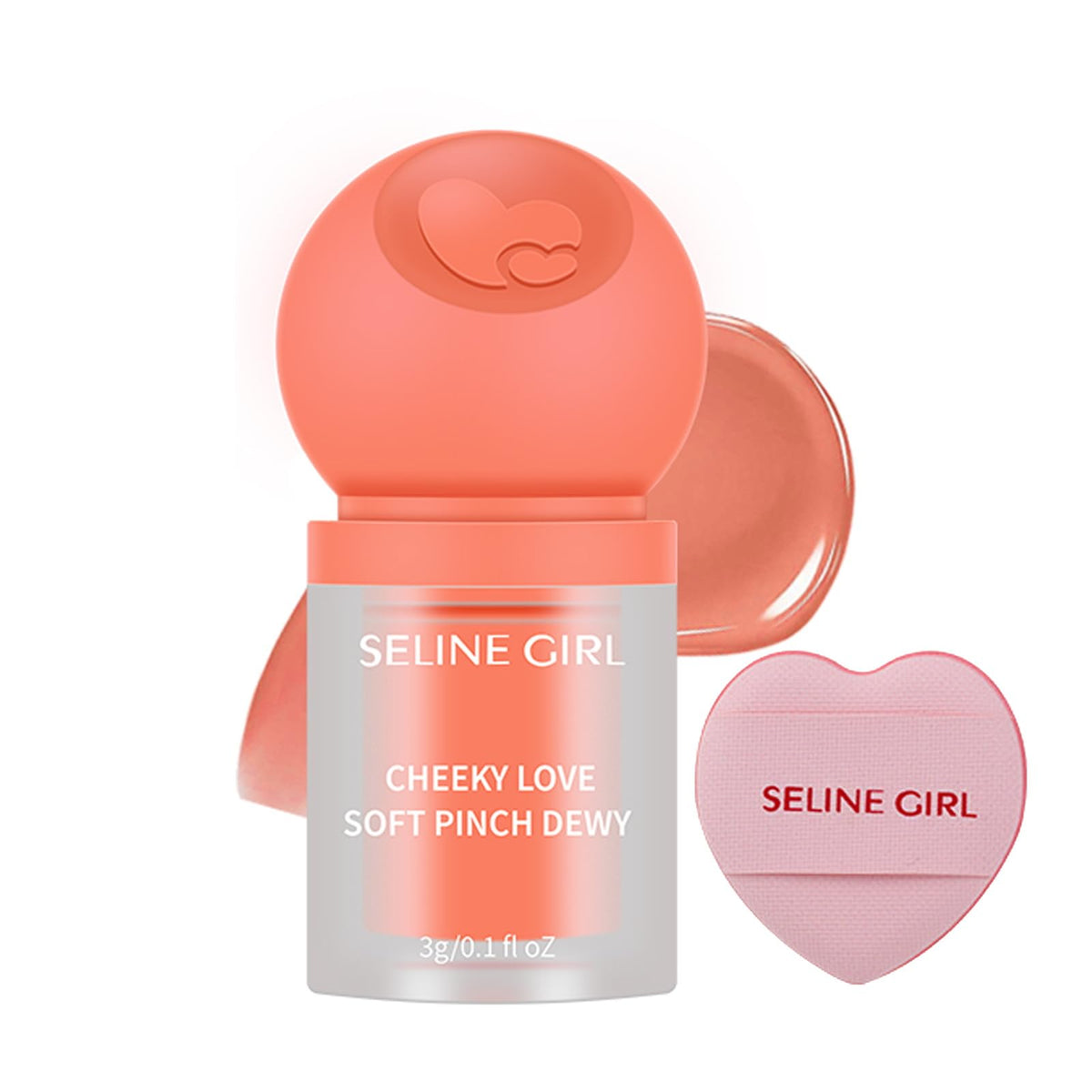 Eshioh Liquid Blush Vanilla Sky stick-application for quick, seamless cheek color