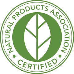 Natural Product Association certification seal