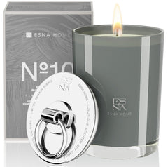 ESNA HOME luxury scented candle wax pour for extended ambiance.