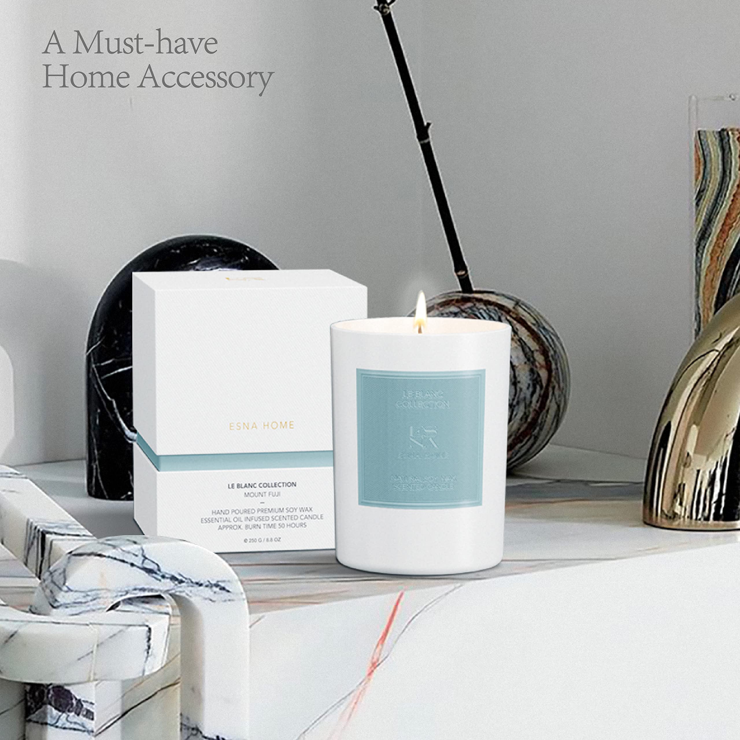 ESNA HOME mom gift idea shown with elegant box and ribbon