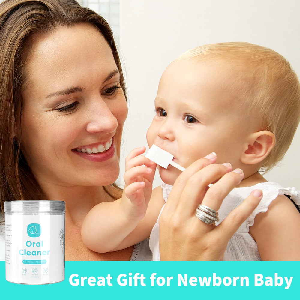 Individually sealed Esonto baby oral cleaner packaging