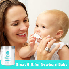 Individually sealed Esonto baby oral cleaner packaging