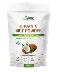 Espure Organic MCT Powder 4 oz package front view