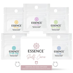 Close-up of Essence nasal diffuser ring with Lavender scent
