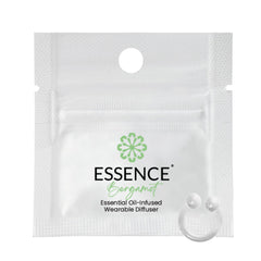 Essence wearable aromatherapy nasal diffuser clipped to clothing