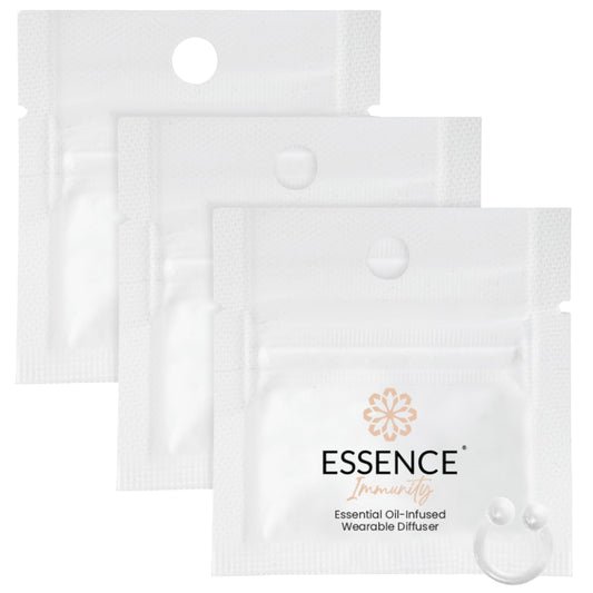 Close-up of Essence wearable aromatherapy nasal diffuser
