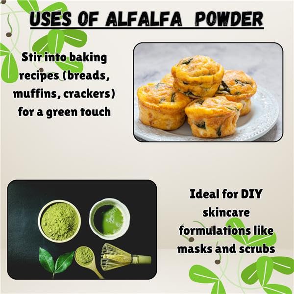DIY skincare usage of Alfalfa Powder
