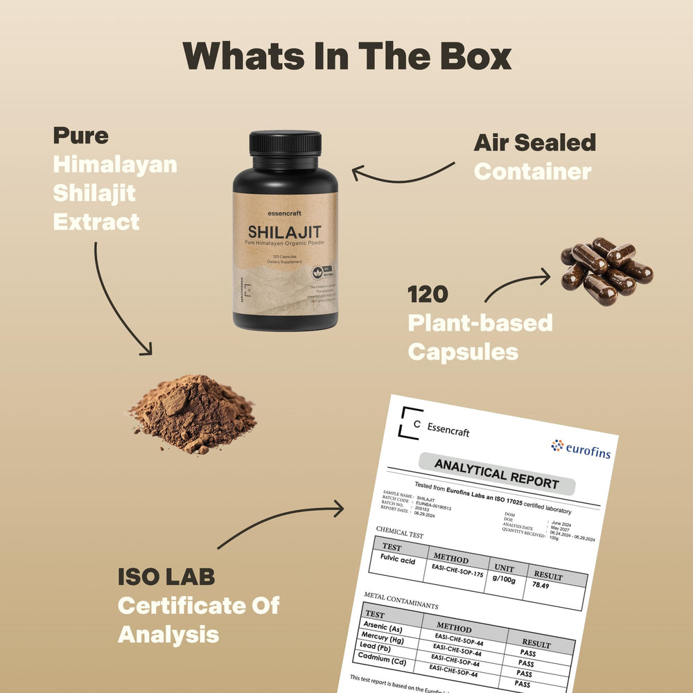Essencraft Shilajit resin jar seal illustrating freshness and secure packaging.